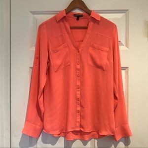 Bright Orange Express Portofino Shirt